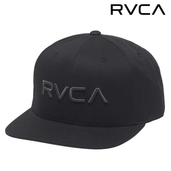 RVCA 正規品 ルーカ 平ツバ キャップ CAP 帽子 BF04A-984 TWILL