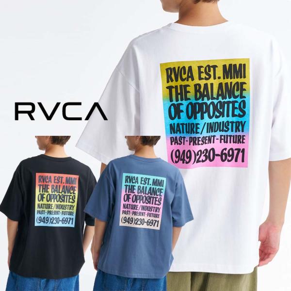 正規品 RVCA ルーカ メンズ 半袖 Ｔシャツ BG041-208 SCREEN FADE ST Tシャツ BG041208 ルカ 半袖Tシャツ 2026 ロゴ サーフ スケボー ブランド 送料無料