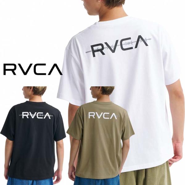 正規品 RVCA SPORT ルーカ メンズ 半袖 Ｔシャツ BG041-217 STRAIGHT EDGE SS Tシャツ BG041217 ルカ 半袖Tシャツ 2026 ロゴ サーフ スケボー ブランド