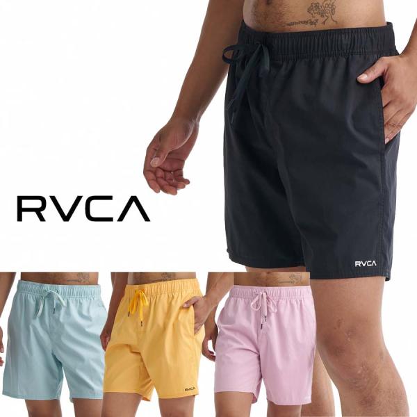 正規品 RVCA ルーカ メンズ 水陸両用 ボードショーツ サーフトランクス BG041-503 ELASTICK RVCA BS BG041503 ウォークショーツ ショーツ トランクス