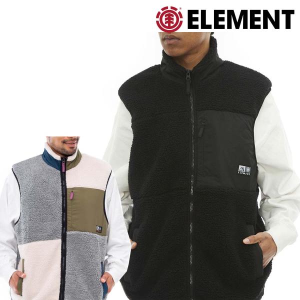 ELEMENT（エレメント） 正規品 ELEMENNT ボア フリース ベスト