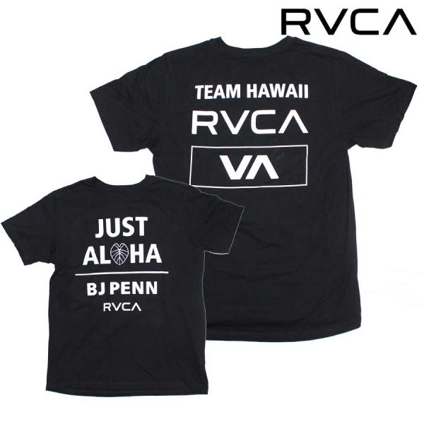 正規品 RVCA ルーカ 半袖 Ｔシャツ BD041-242 HAWAII ALOHA SS 半袖Tシャツ BD041242 ルカ ハワイ アロハ  プリント ロゴ ロゴプリント 人気 おしゃれ サーフ :rvca-bd041-242:スクリーマー 通販 