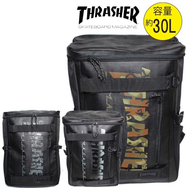 THRASHER（スラッシャー） リュック BOX型 箱型 ボックス かばん THR