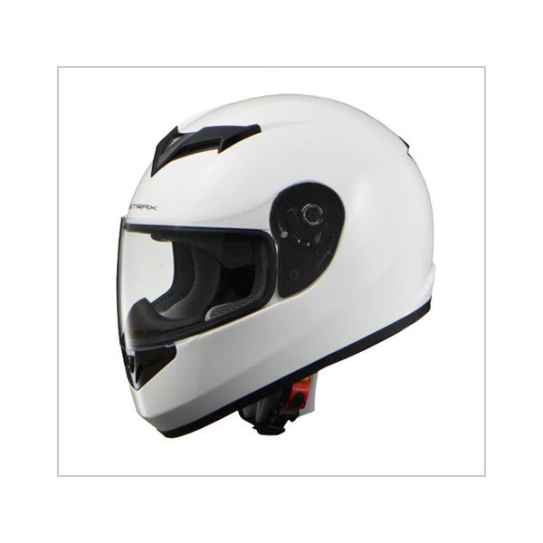 STRAX SF-12 フルフェイスヘルメット ホワイト リード工業】 STRAX SF-12 フルフェイスヘルメット ホワイト : エス