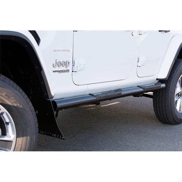 美品 Jeep ジープ ラングラー JL JAOS ジャオス サイドステップ JAOS（ジャオス） サイドステップ ブラック ラングラー JL : エス