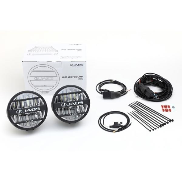 JAOS ジャオス　LEDフォグランプ 汎用 JAOS（ジャオス） JAOS LED フォグランプ 26C クリアー : エス