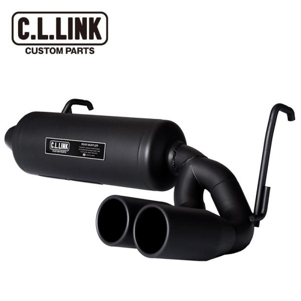 AIMGAIN ステンレス エキゾーストシステム リアマフラー C.L.LINK（シーエルリンク） リアマフラー タイプ2 ダブル出し