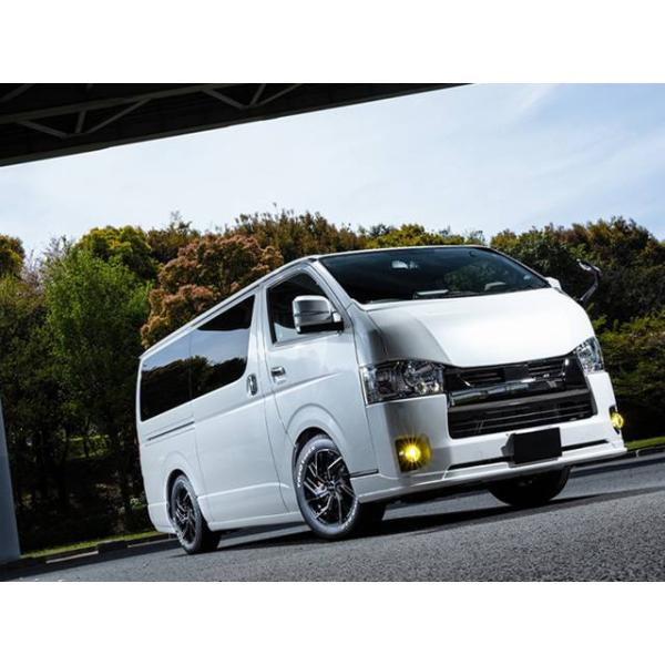 CRS essex フロントリップスポイラー Ver.5 ABS 070 ハイエース200系