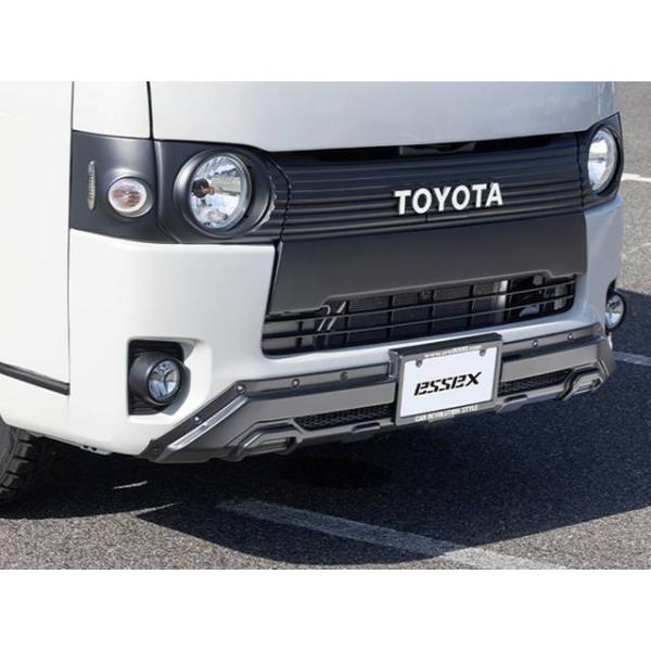 CRS essex ナロー用 フロントバンパーガード カーボン ハイエース200系