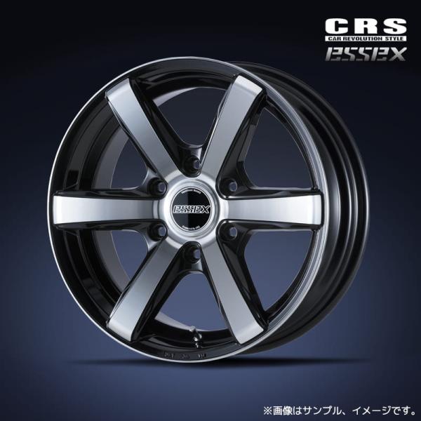 CRS エセックス EC-17 アルミホイール1本 17x6.5J 6H 139.7 +38 ブラックポリッシュ(BP) / 17インチ ESSEX