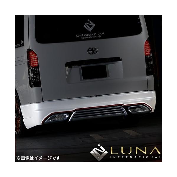 驚きの価格が実現最安値 フェガーリ Feggari ハイエース 0系 4型 標準 リアバンパースポイラー 未塗装 エアロ ボディキット 正規逆輸入品