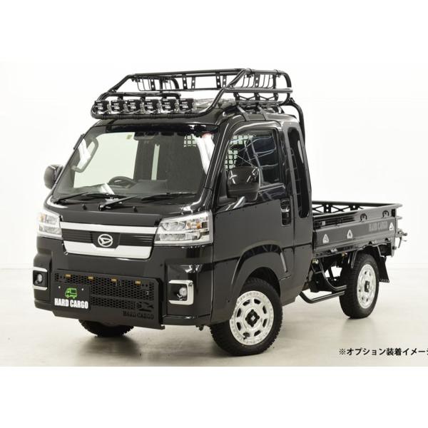 キャビン上部を便利にカスタマイズ！[ 商品概要 ]・様々なオプションパーツに対応・スチール製パウダーコート仕上げ・安心の国内製造[ 対応車種 ]・ハイゼットジャンボ(S500P、S510P)※バスケットセットはルーフラック本体の上段へ取付します。