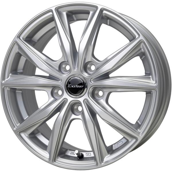 16インチ シルバー 5スポークホイールセット screate_hest166050435