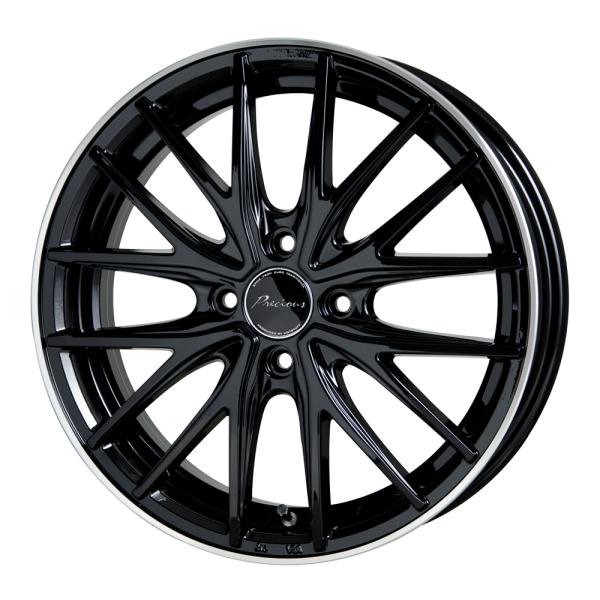 �v���V���X �A�X�g M1 �z�C�[��1�{ 14x4.5 +45 100 4H(�u���b�N&amp;�����|���b�V��)