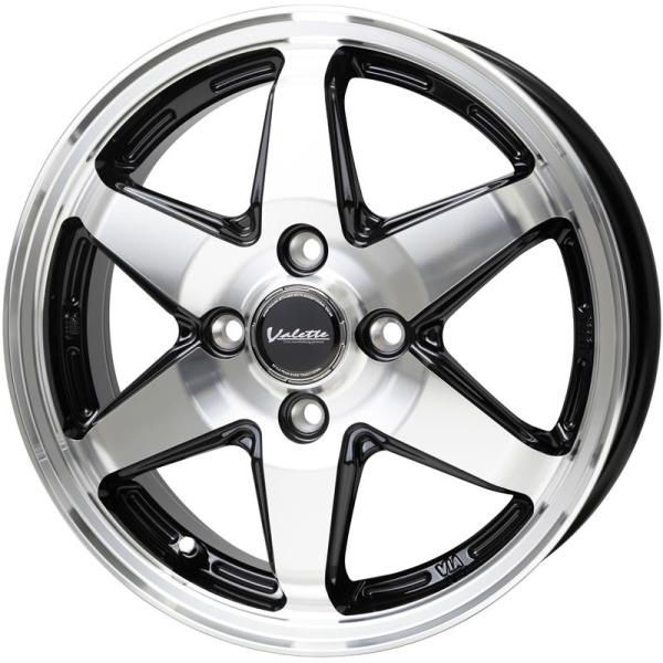ヴァレット アンクレイ 14インチホイール HOT STUFF 14インチ 4穴 100 4.5J ヴァレット アンクレイ