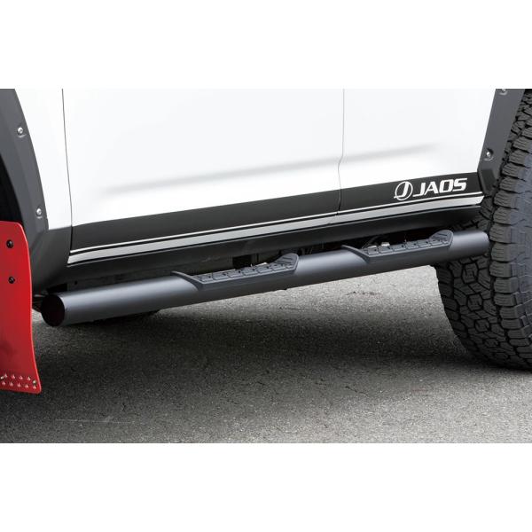 JAOS サイドステップ JAOS サイドステップ ブラック ランドクルーザー 300系 GR SPORT