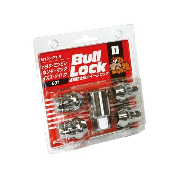 他サイト： 協永産業 ブルロック ロックナット 袋タイプ 21HEX M12×P1.5 4pcs クロームメッキ / Bull Lock (601) KYO-EIの商品画像
