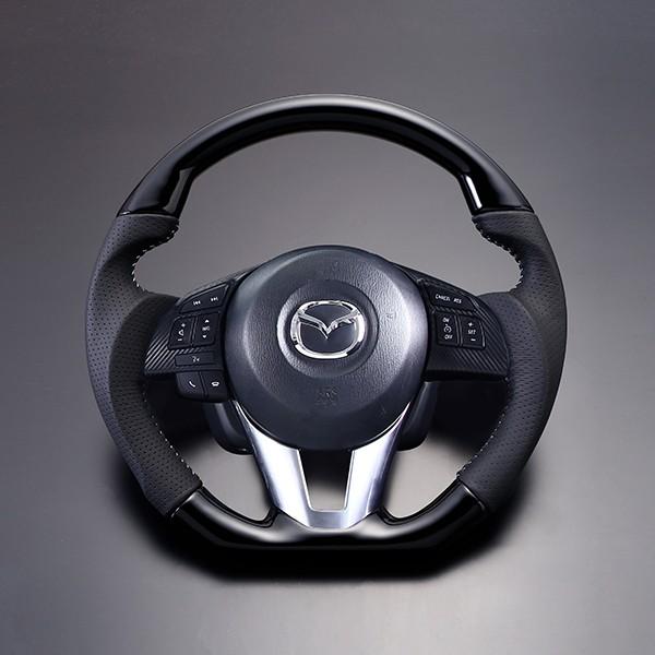 FEGGARI（フェガーリ） CX-5 KE系 ピアノブラック×ホワイトステッチ