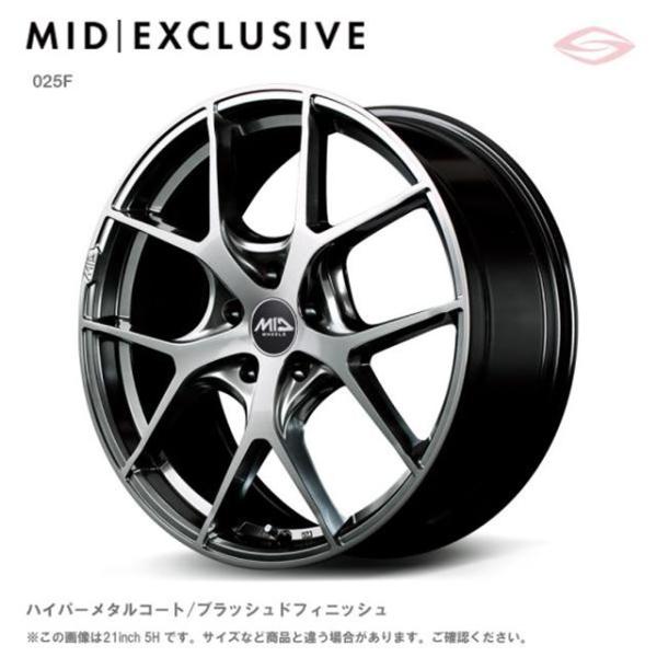 マルカサービス MIDエクスクルーシヴ 025F ホイール1本 21x8.0J 5H