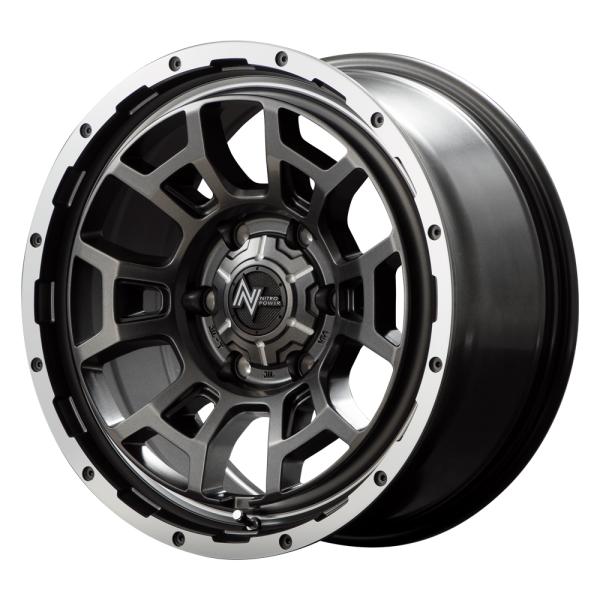 マルカサービス ナイトロパワー H6SLUG ホイール1本 17x8.0 +20