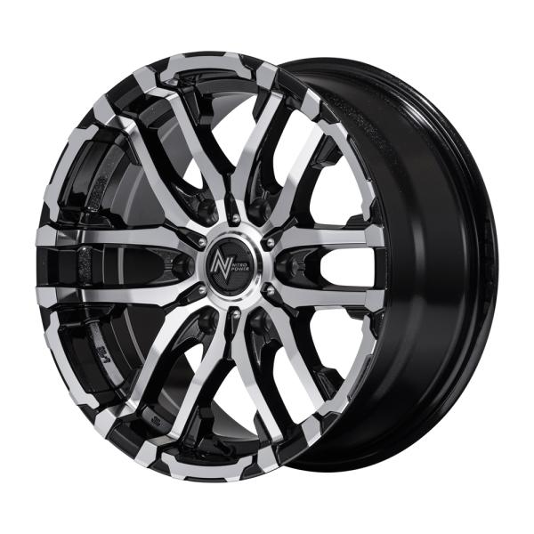 マルカサービス ナイトロパワー M26 CROSSFANG ホイール1本 15x6