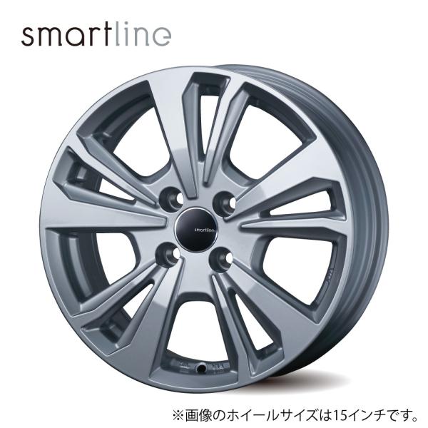 TAS スマートライン 365 ホイール1本 15x6.0J 4H 100 +35 シルバー