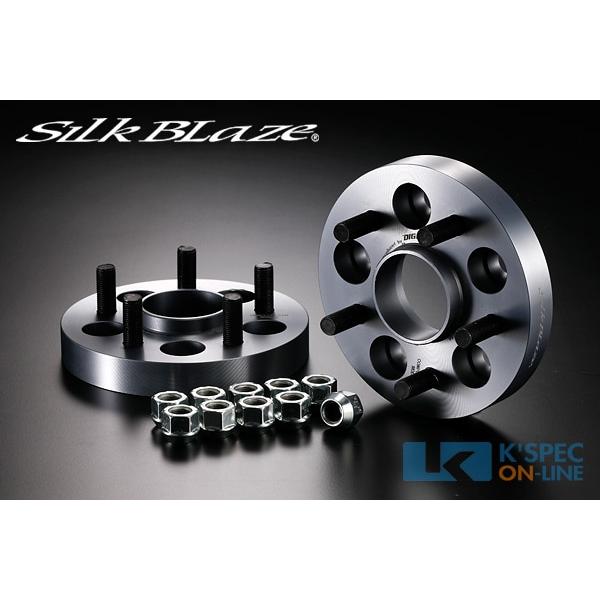 SilkBlaze ワイトレ 22mm！114.3 / 5H / P1.5 SilkBlaze トヨタ純正アルミホイール専用ワイドトレッドスペーサー