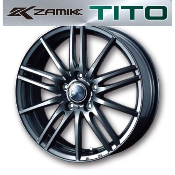 個人宅可 ザミック ティート アルミホイール1本 16x6.5J 5H 114.3 53