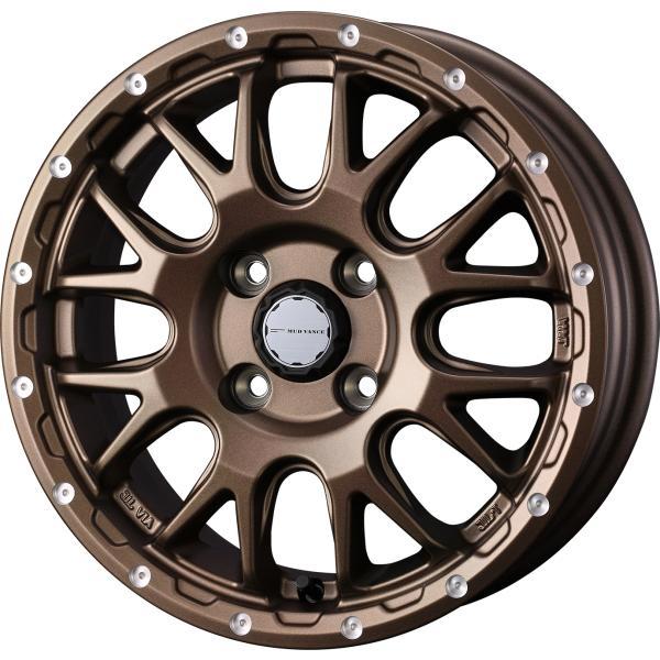 個人宅直送可 マッドヴァンス08 アルミホイール1本 12X4.00B 4H 100 40