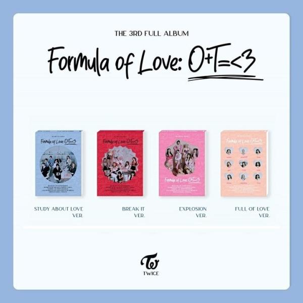 TWICE formula of love:O+T=<3 アラジン特典、10枚