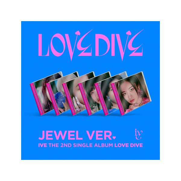 IVE 2nd シングル LOVE DIVE (Jewel Ver.) (限定版) CD 韓国盤