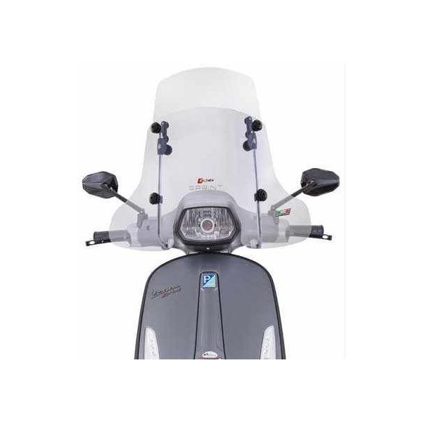 ベスパ　スプリント用ウインドスクリーン　FACO製　VESPA 風防　美品 ベスパ Vespa ベスパ スプリント ロングスクリーン【クリア】【FACO