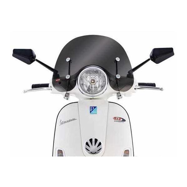 ベスパ Vespa LX ショートフライスクリーン【スモーク】 : SCSウェブ