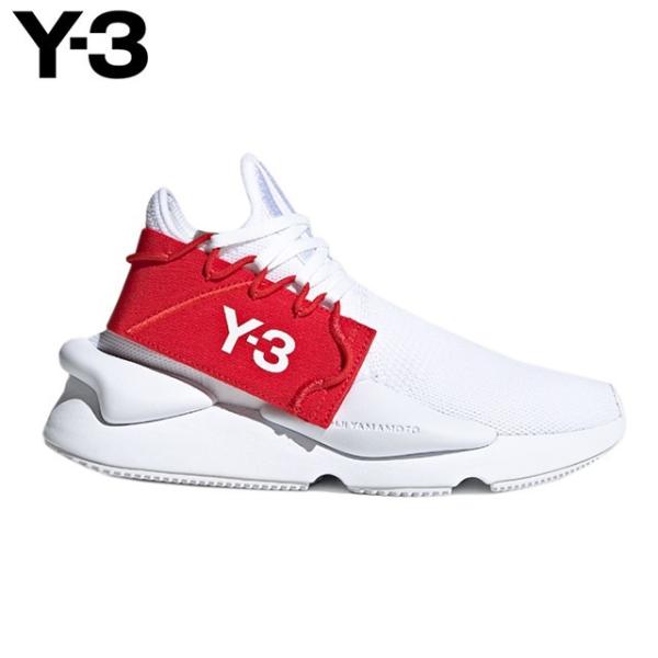 ワイスリー スニーカー Y 3 Kaiwa Knit カイワ ニット ハイカットスニーカー レースアップスニーカー ロゴ レディース Fv4562 ホワイト レッド 春夏 Fundamentalcap Com Index Php