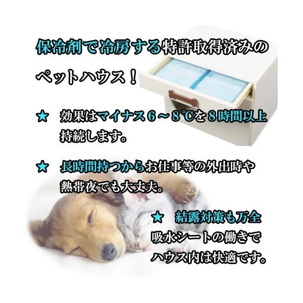 犬 猫 ペットの夏の熱中症 留守番 暑さ対策に涼しい室内用グッズ 保冷剤 で冷房 する ひんやり ハウス ベッド ペットハウス オアシス 縦置き型 Buyee Buyee Japanese Proxy Service Buy From Japan Bot Online
