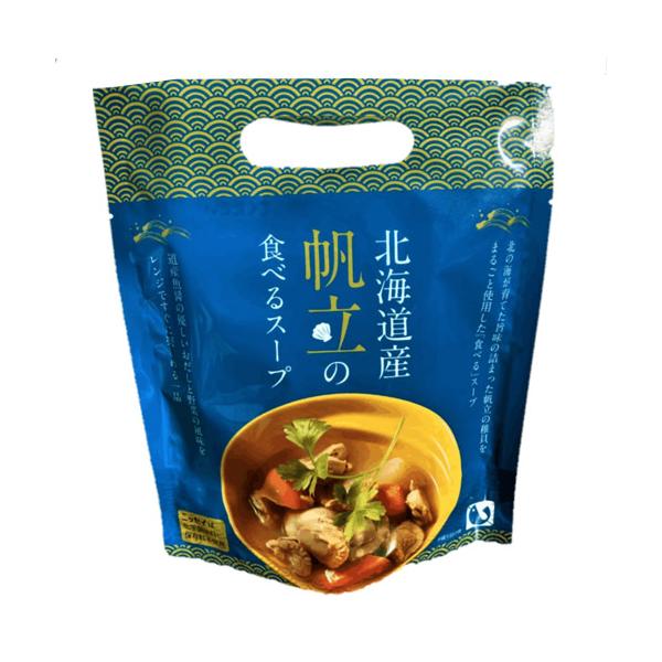 NSニッセイ　北海道産　帆立の食べるスープ（200ｇ）　 惣菜　汁物　インスタント　おかず　ご当地　ホタテ　ほたて　魚介