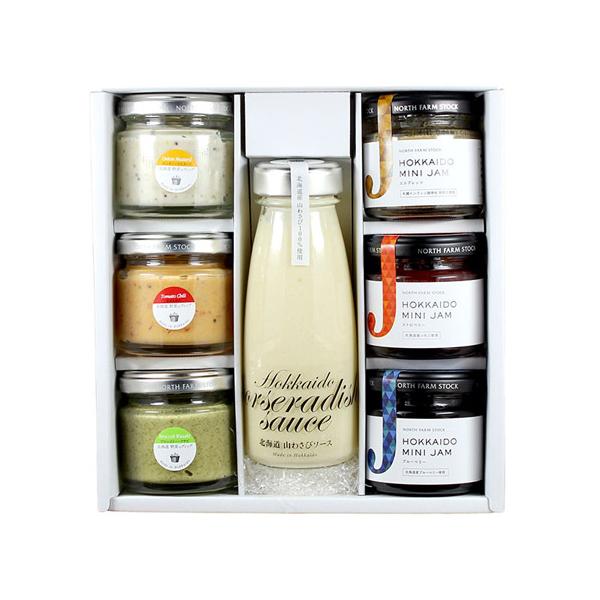 贈り物としてぴったりなNorh Farm Stockのギフトセット。専用の包装、手提げ袋をご希望の方は商品ページ内の【オプション】からお選びください。