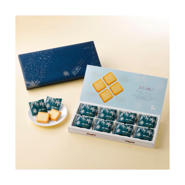 他サイト： 石屋製菓　白い恋人　ホワイト（24枚入） ショコラ　有名ブランド　人気店　北海道銘菓　お土産　スイーツの商品画像