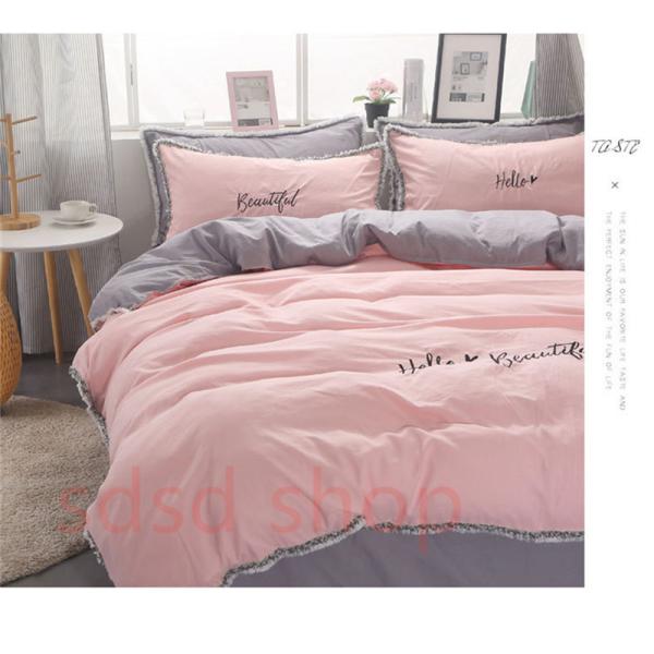 布団カバーセット ベッドカバー 掛け布団カバーフラットシーツ かわいい 寝具 ボックスシーツ 枕カバー ピローケース 無地 洗える 春夏 北欧風 防臭 防ダニ Buyee Buyee 일본 통신 판매 상품 옥션의 대리 입찰 대리 구매 서비스