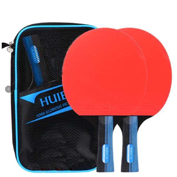<br>【最高品質】 卓球用ラケットは7層のポプラ材から出来ており、ラバーは2.0mmです。卓球用ボ ールに対して優れたコントロール、スピン、スピードを発揮します。卓球用ボールに対して優れたコントロール、スピン、スピードを発揮し...