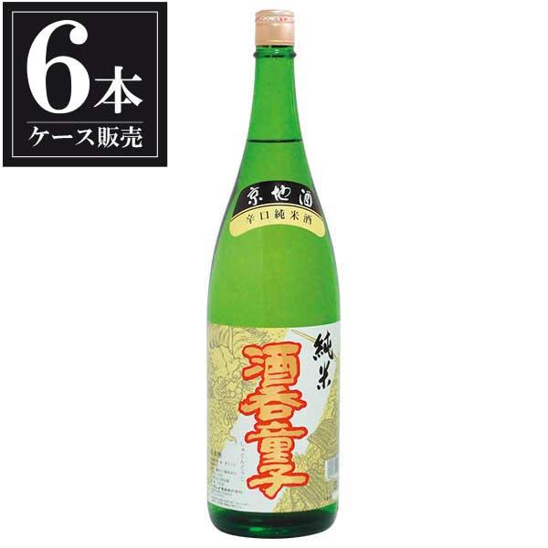 日本酒 酒呑童子 純米 1 8l 1800ml X 6本 ケース販売 ハクレイ酒造 京都府 Www Raysolve Com