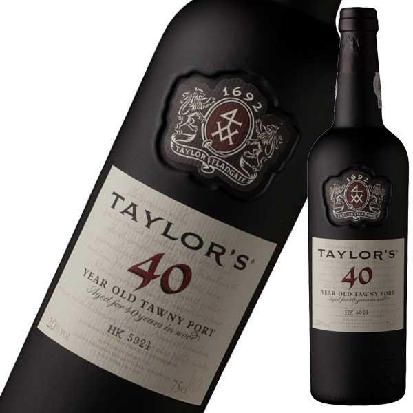 ワイン 酒精強化 ポート テイラー 40 イヤー オールド トーニィ 750ml 