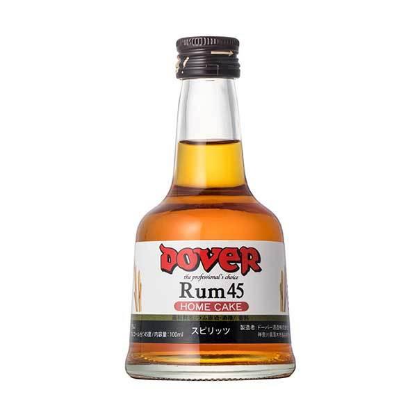 ドーバー ラム 45度 100ml x 24本ケース販売]ドーバー 日本 スピリッツ ラム]ラム rum