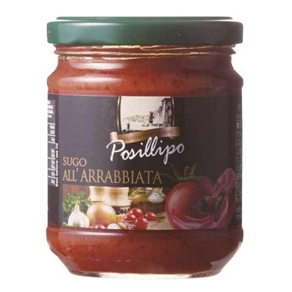 ポジリポ パスタソース アラビアータ 瓶 190g X 12個 ケース販売 モンテ イタリア パスタソース x12 リカータイム ヤフー店 通販 Yahoo ショッピング