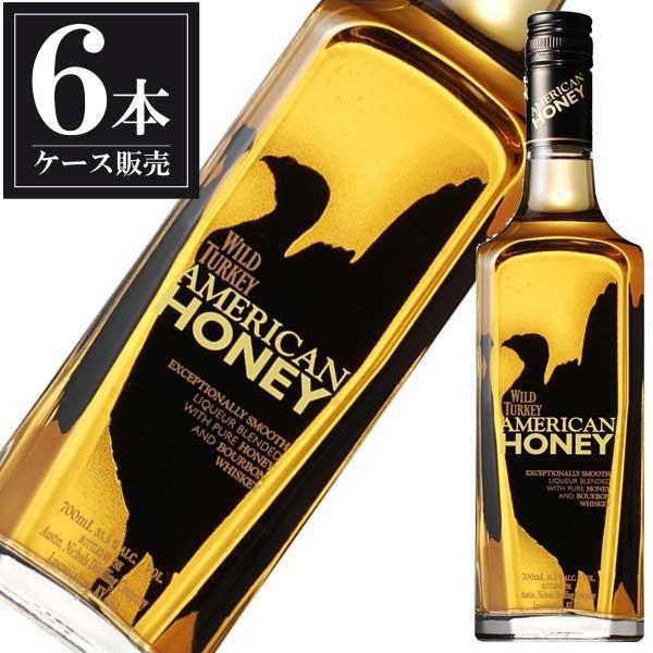 Ch^[L[ AJnj[ 700ml x 6{ Ki P[X̔ WILD TURKEY R AJ o[{ ECXL[