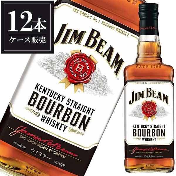 Wr[ 40x 700ml x 12{ P[X̔ AJ o[{ECXL[ JIM BEAM