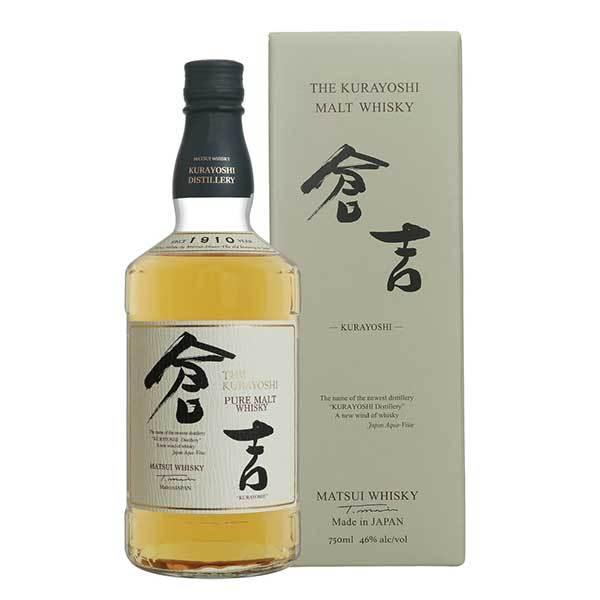 倉吉 マツイ ピュアモルトウイスキー レギュラー 43度 箱付 700ml 松井