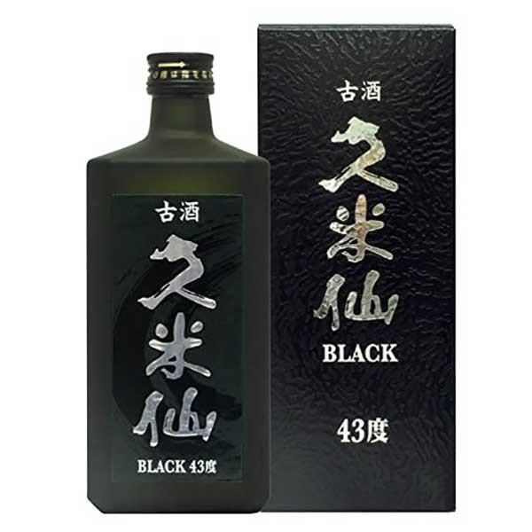 久米仙酒造 古酒ブラック 43度 720ml 久米仙酒造 泡盛
