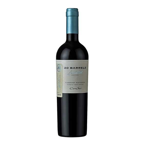 コノスル カベルネ ソーヴィニヨン 20バレル リミテッド エディション 750ml 送料無料 本州のみ SMI チリ 赤ワイン フルボディ 618053