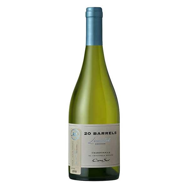 コノスル シャルドネ 20バレル リミテッド エディション 750ml 送料無料 本州のみ SMI チリ 白ワイン 辛口 618118